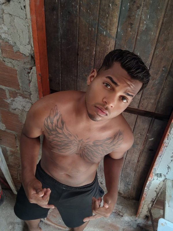Negro Tatuado 21cm 14
